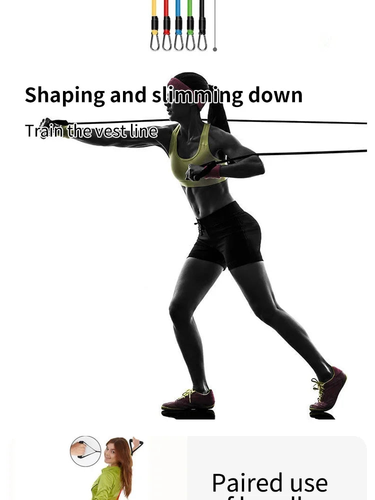 11-Piece Muscle Training Strap Set