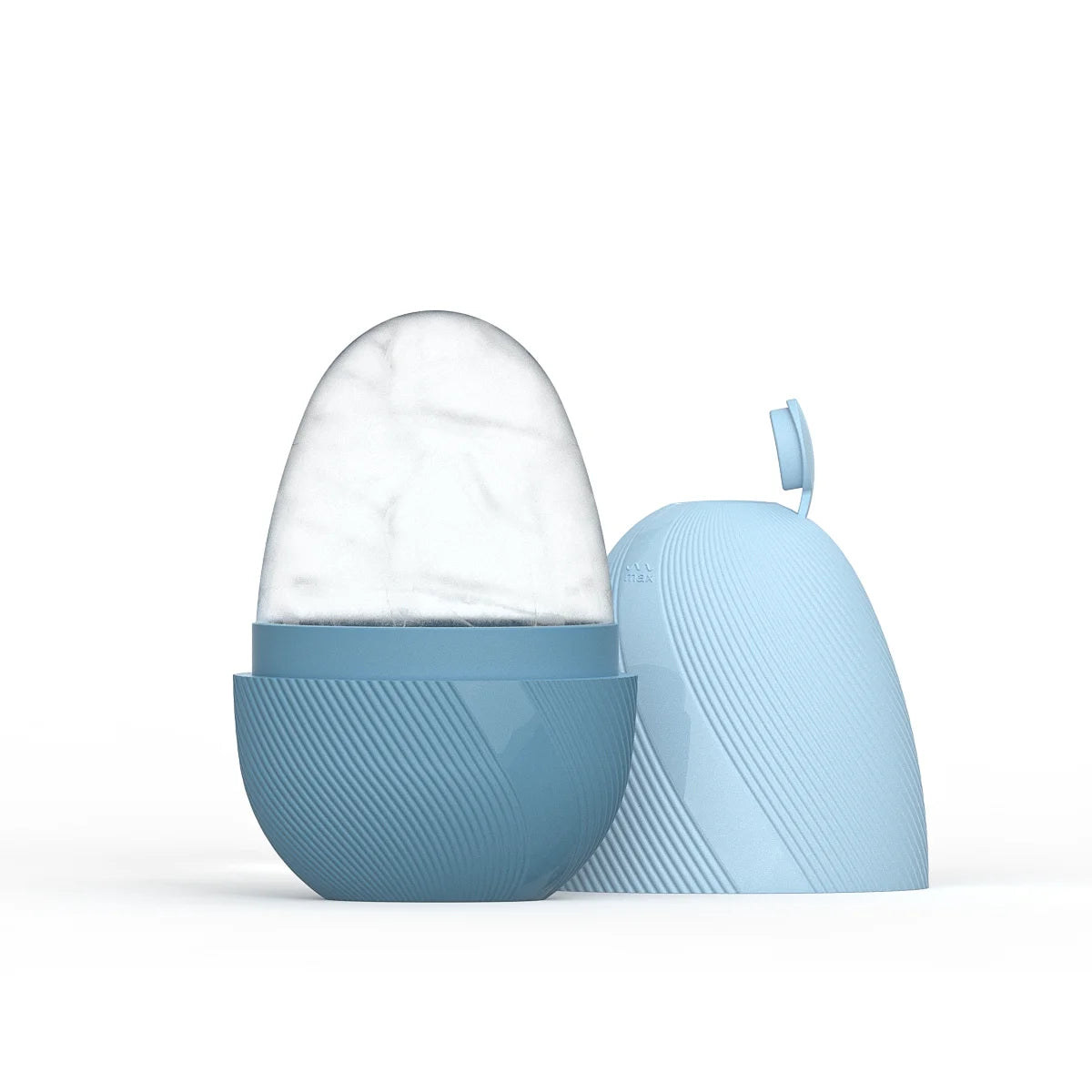 Juego de rodillo de hielo y Gua Sha de acero inoxidable