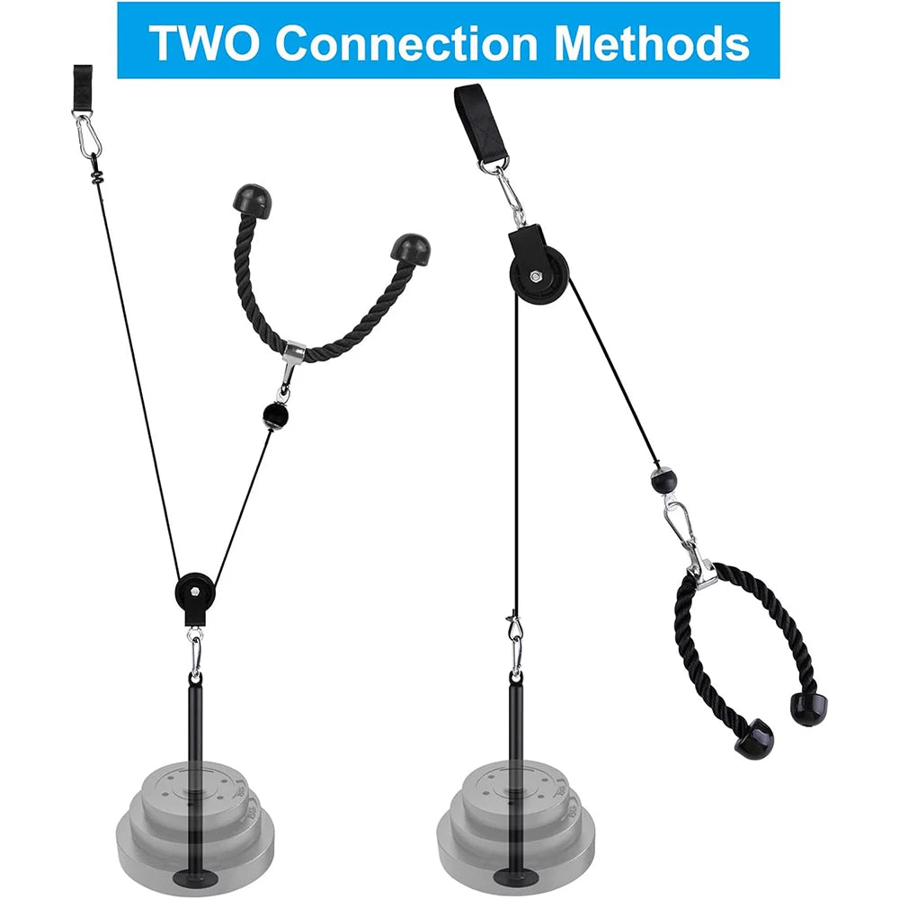 Pull Down & Lift Weight Pulley System