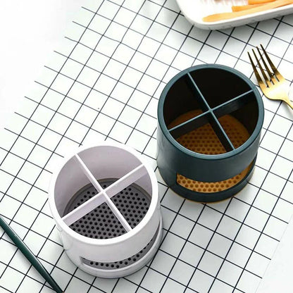 Práctico soporte y organizador de desagüe