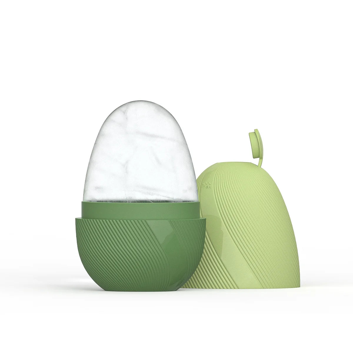 Juego de rodillo de hielo y Gua Sha de acero inoxidable