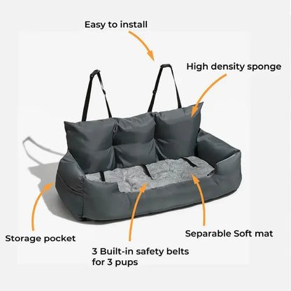 2024 Upgraded Large Dog Carrier & Car Seat Cover