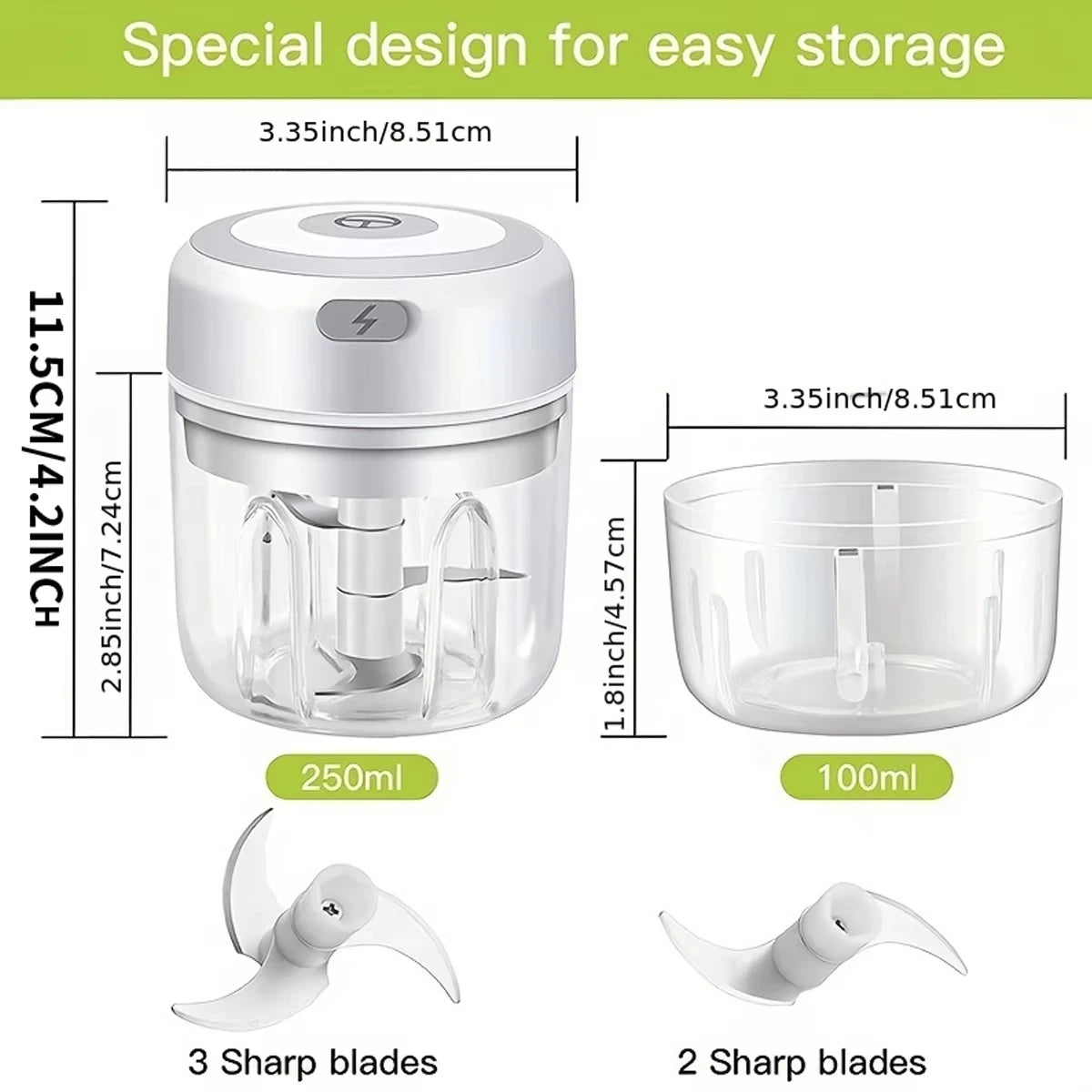 Electric Mini Food Chopper