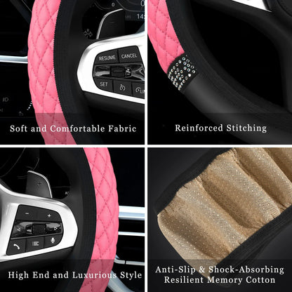 Luxury Women’s Steering Wheel Cover