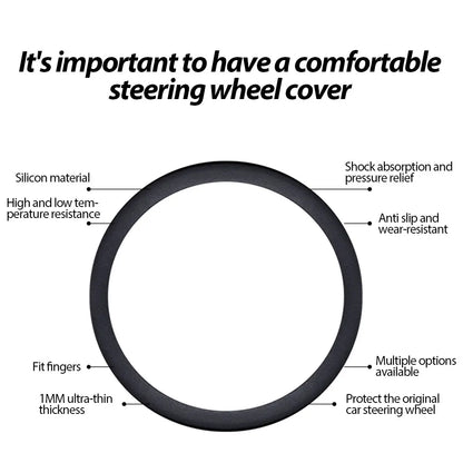 Silicone Car Steering Wheel Cover