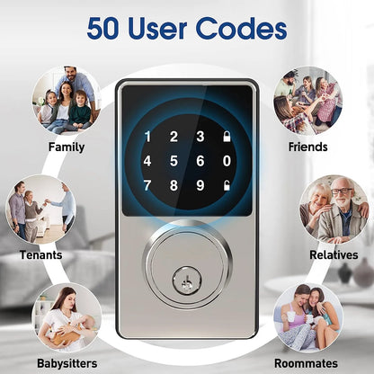 Smart Keyless Entry Door Lock