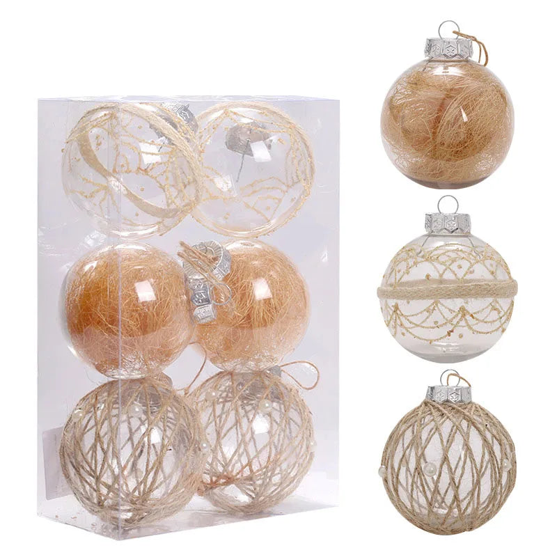 Christmas Transparent PET Ball