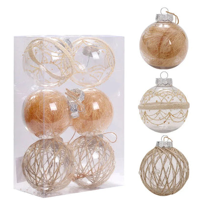 Christmas Transparent PET Ball