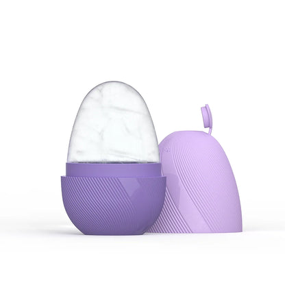 Juego de rodillo de hielo y Gua Sha de acero inoxidable