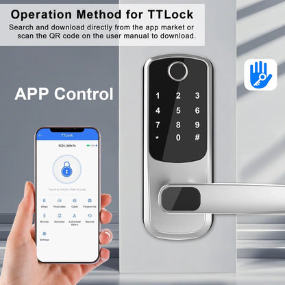 WiFi Electronic Smart Door Lock