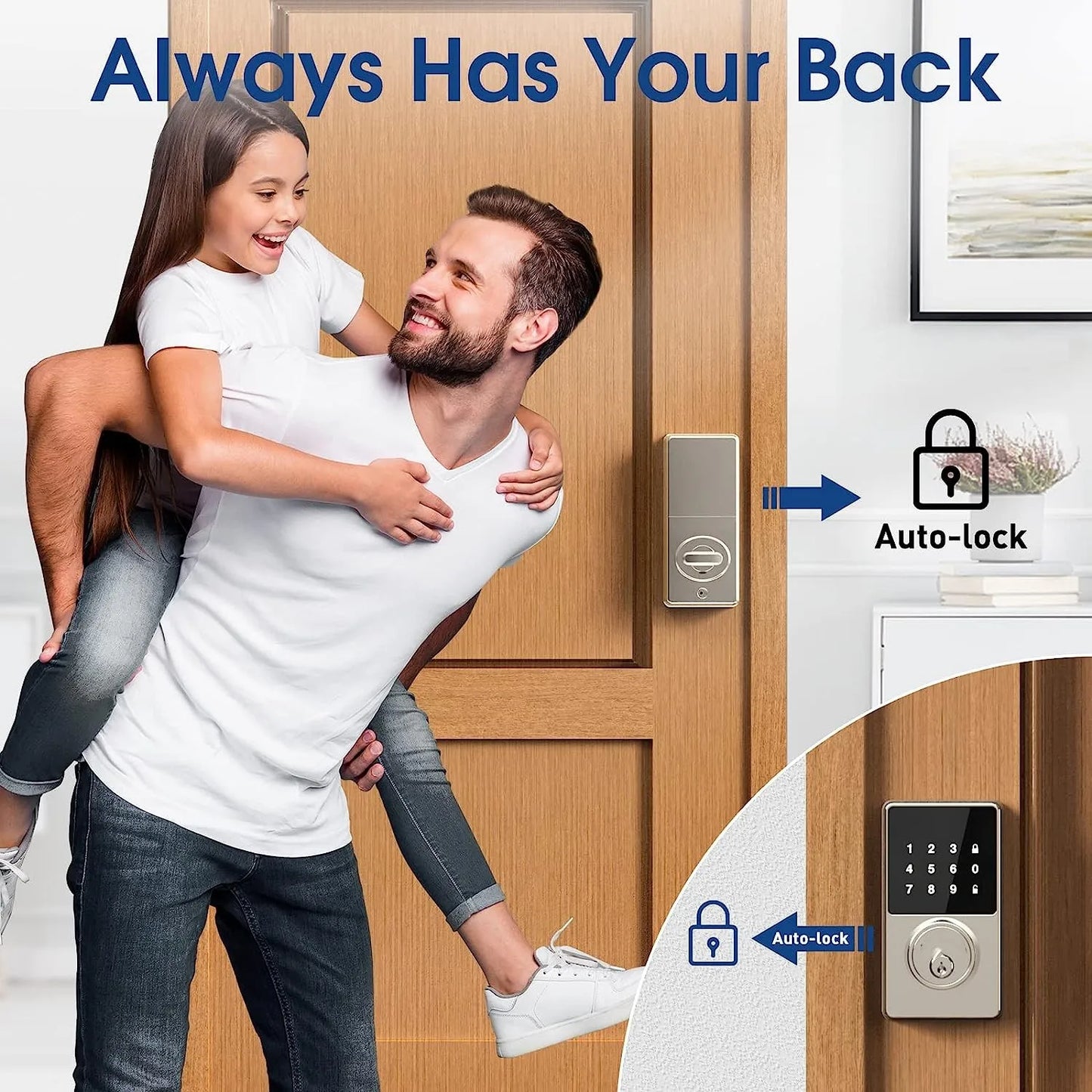 Smart Keyless Entry Door Lock