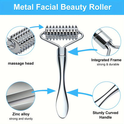Facial Massage Roller & Gua Sha Tool