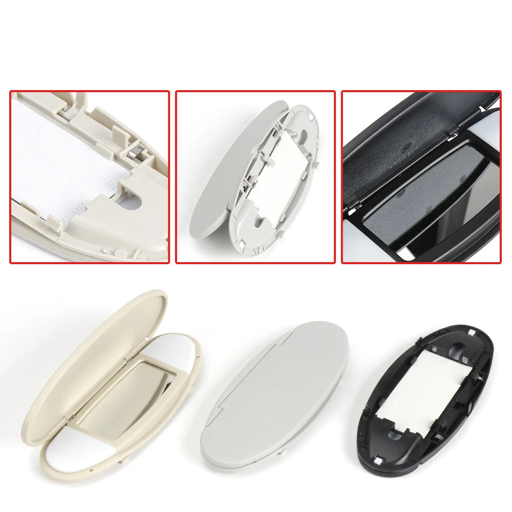 Car Sun Visor Sunshade Panel with Vanity Mirror Cover