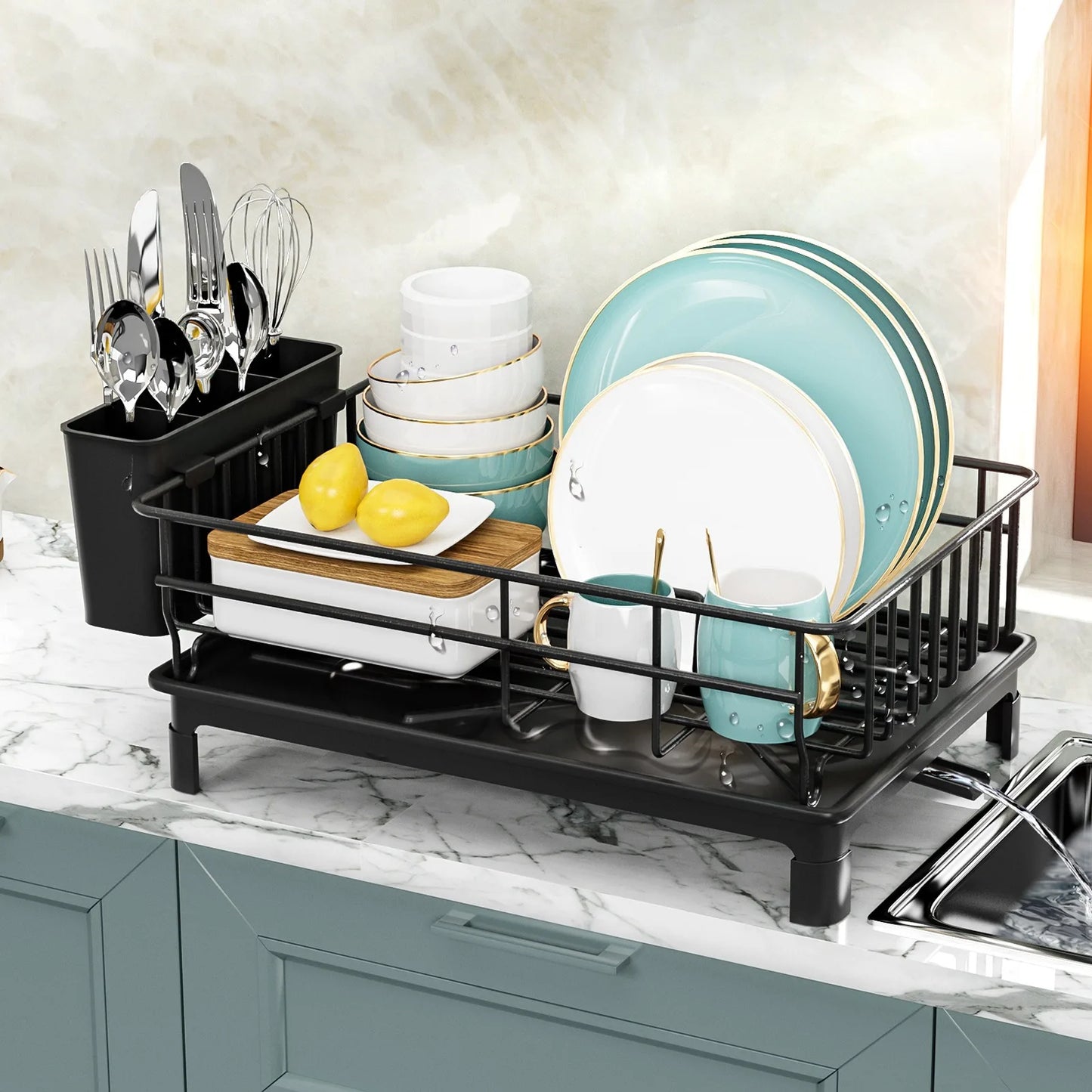 Single-Layer Hollow Dish Rack
