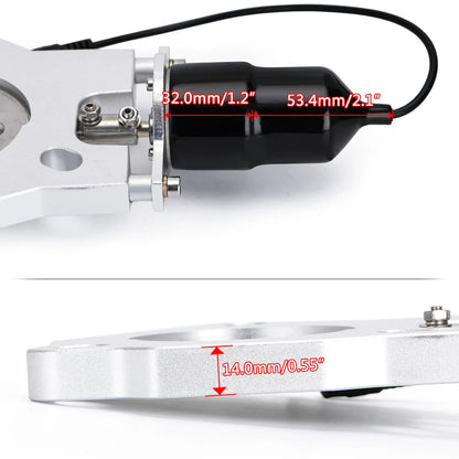 2.5" / 3" Stainless Steel Exhaust Cutout Kit