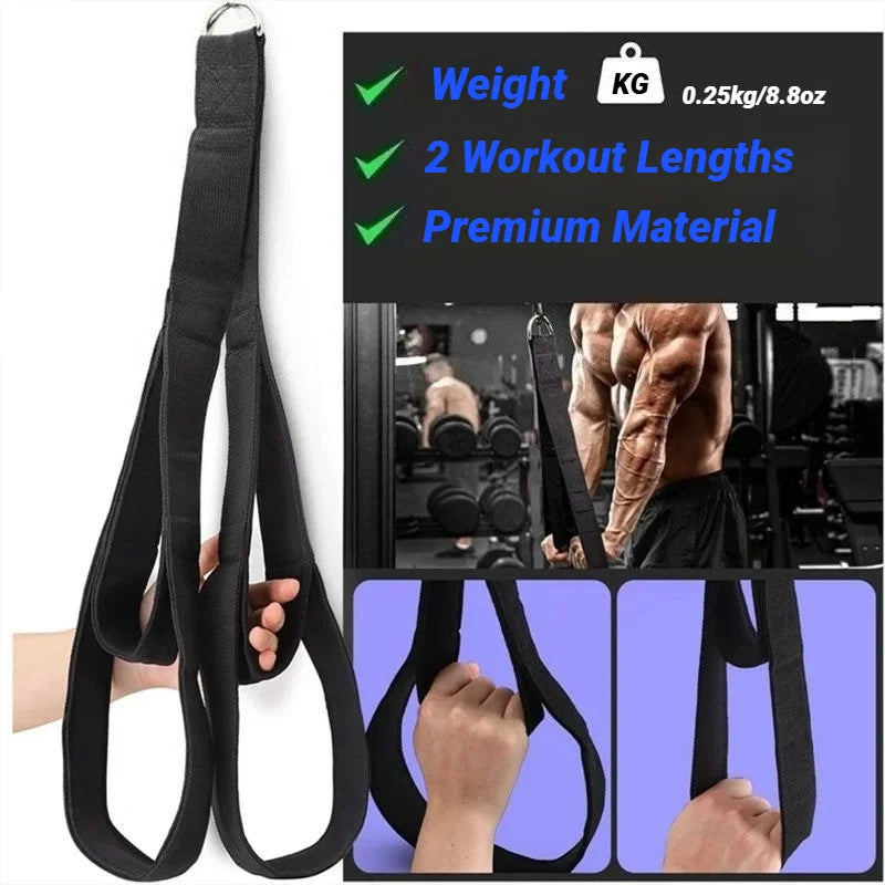 Fitness Tricep Rope Cable Attachment