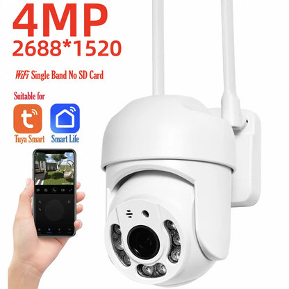 4MP PTZ WiFi Security Camera