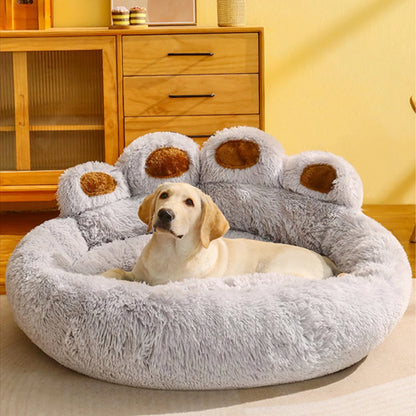 Fluffy Dog & Cat Bed