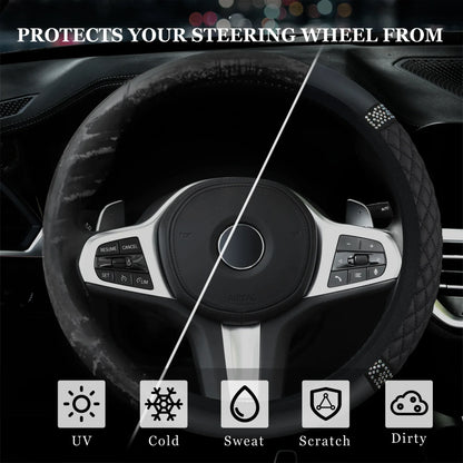 Luxury Women’s Steering Wheel Cover