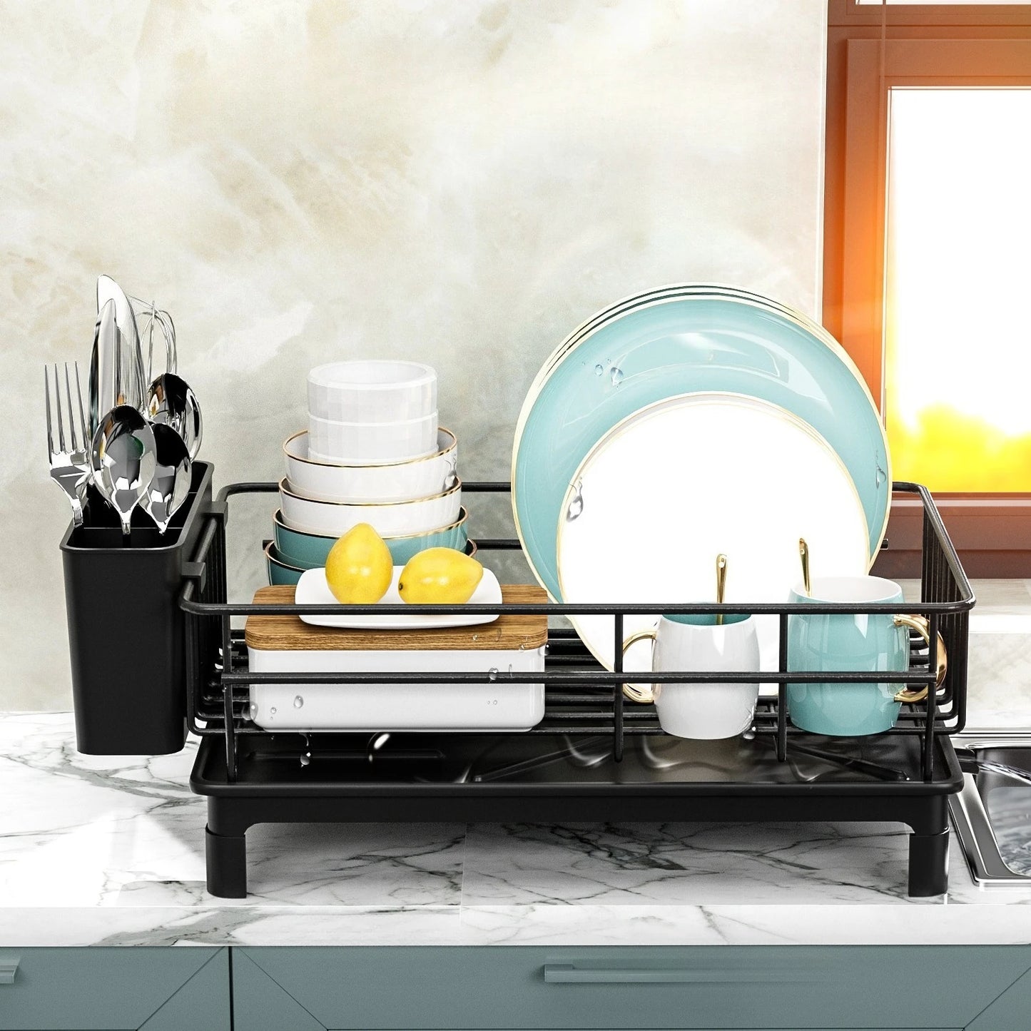 Single-Layer Hollow Dish Rack