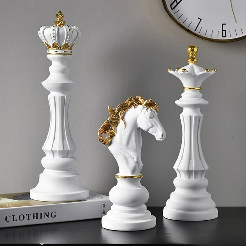 International Chess Resin Figurines