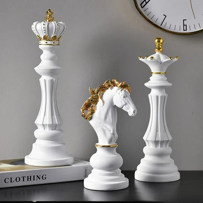 International Chess Resin Figurines