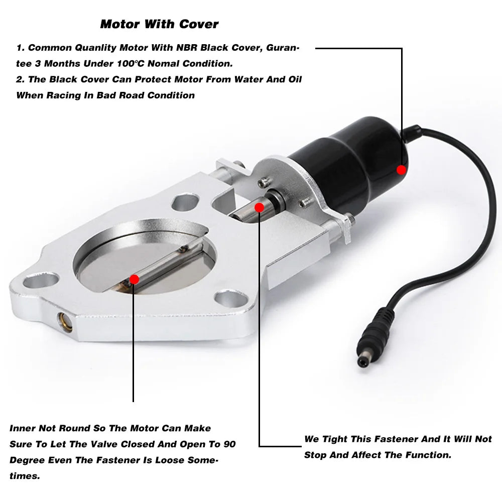2.5" / 3" Stainless Steel Exhaust Cutout Kit