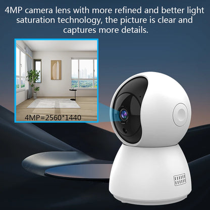 HD 4MP Tuya Smart Mini WiFi Camera