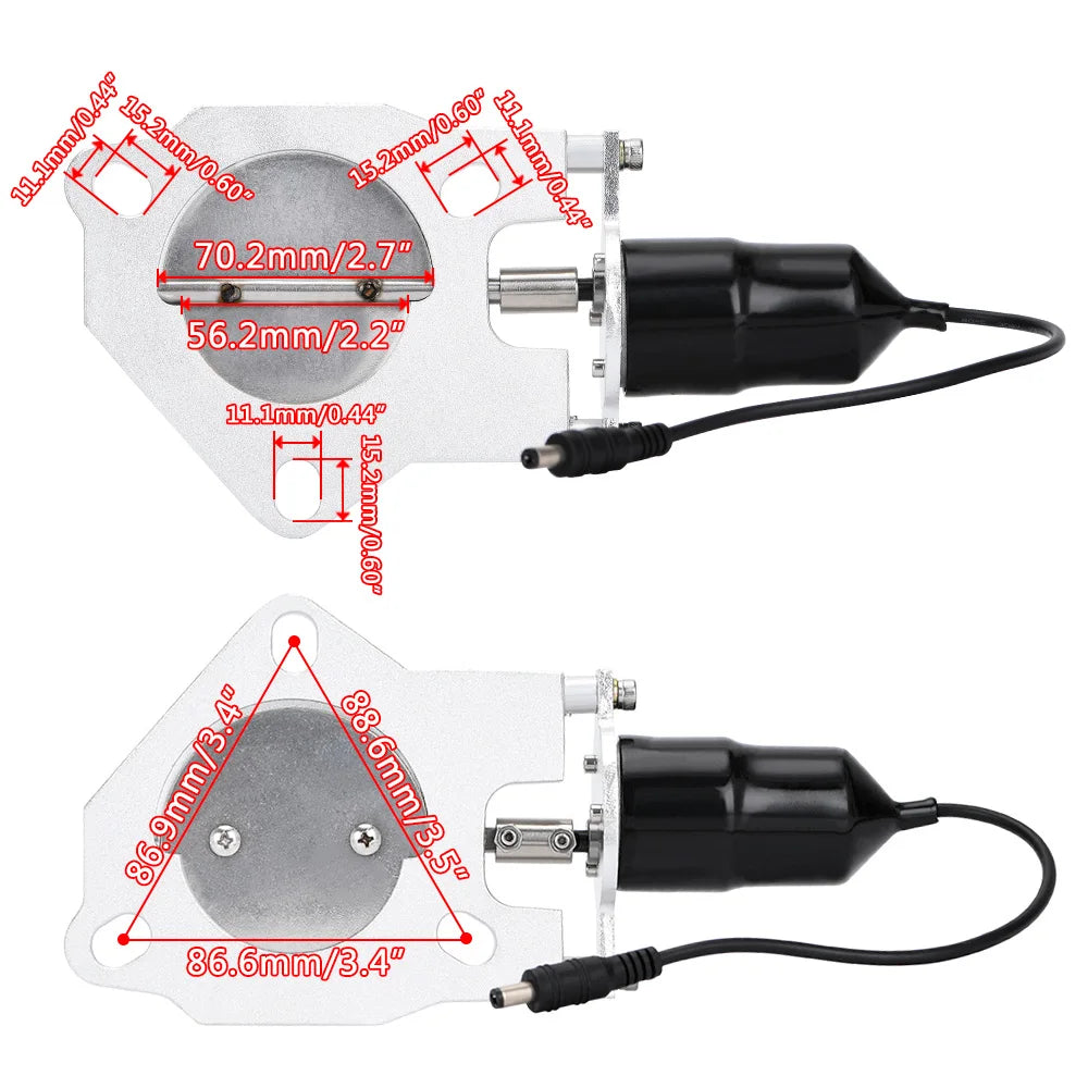 2.5" / 3" Stainless Steel Exhaust Cutout Kit