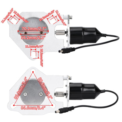 2.5" / 3" Stainless Steel Exhaust Cutout Kit