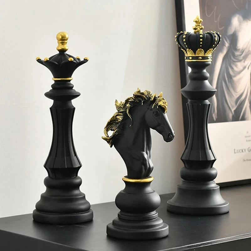 International Chess Resin Figurines