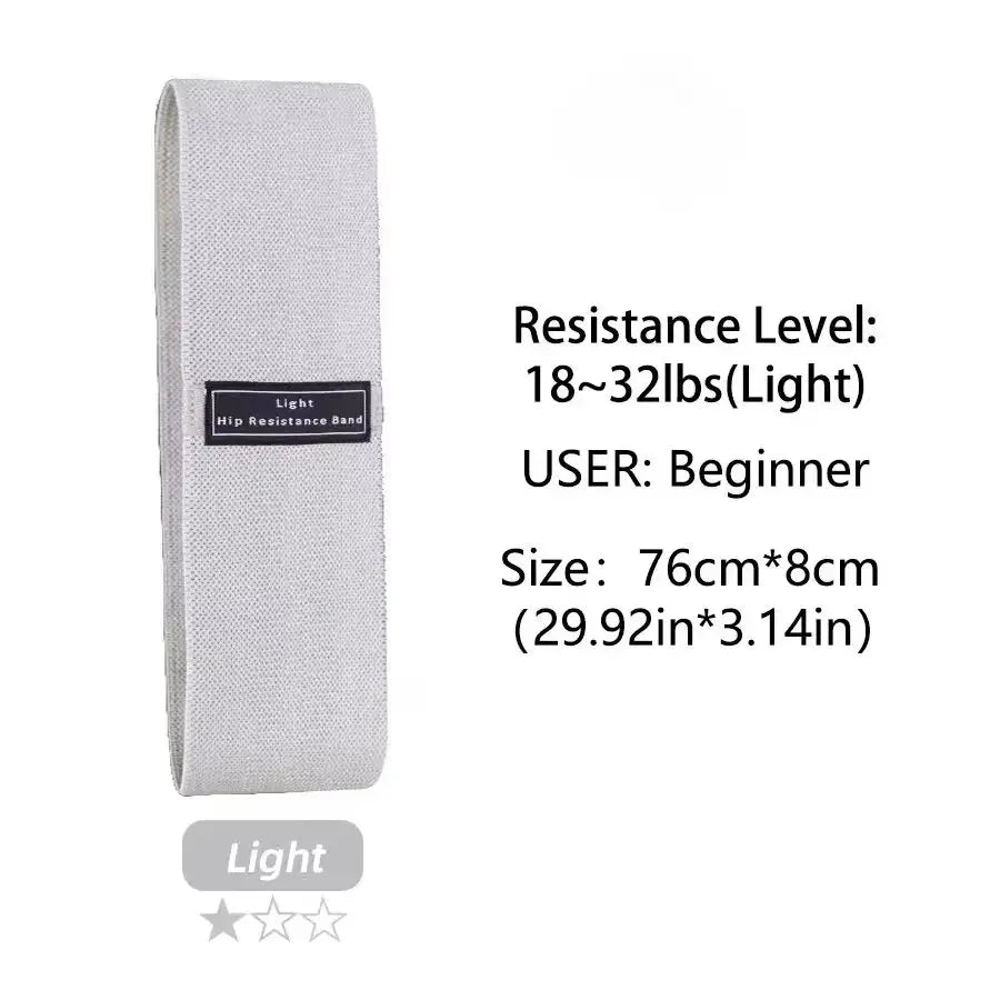 Fabric Resistance Hip & Booty Bands