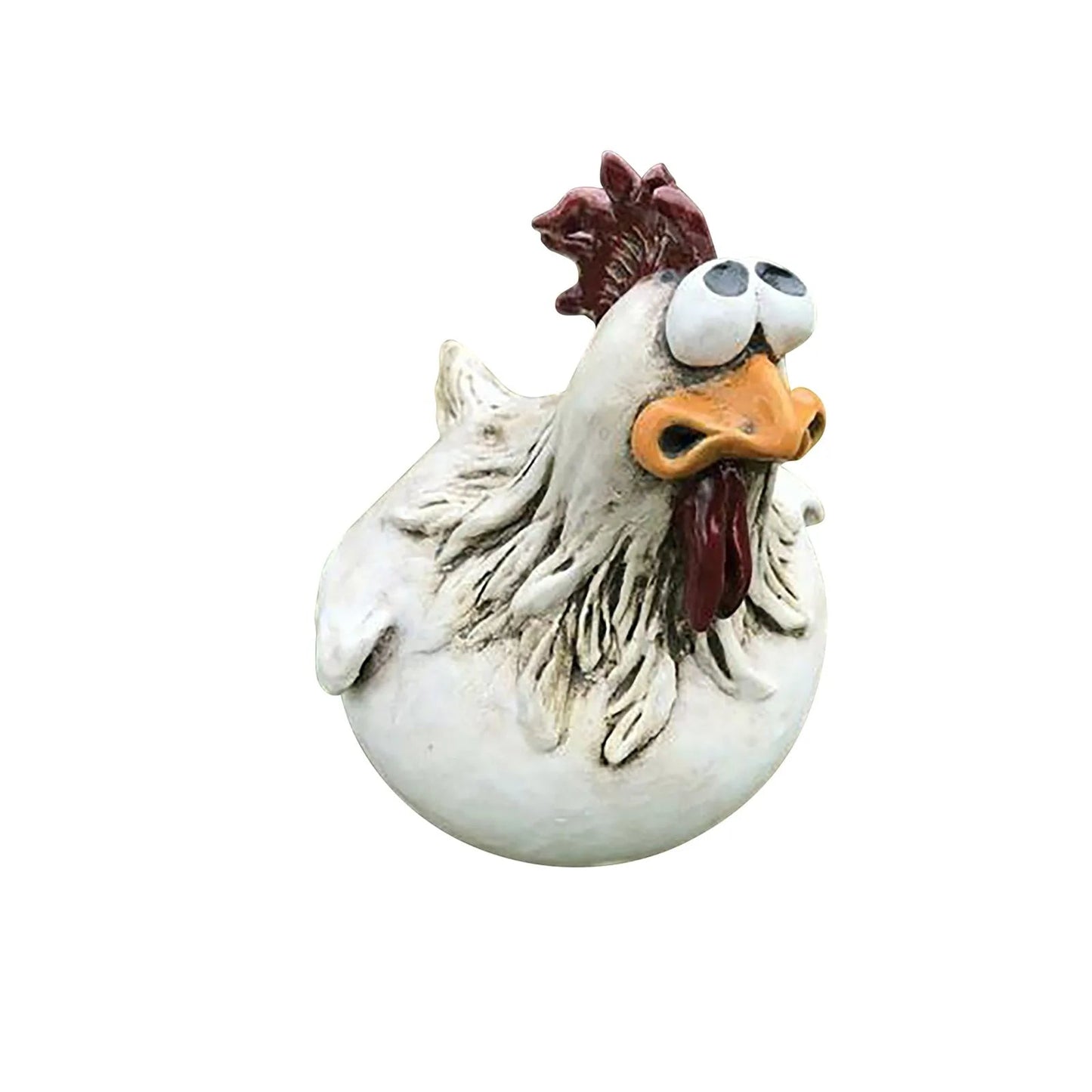 Funny Chicken Fence Décor