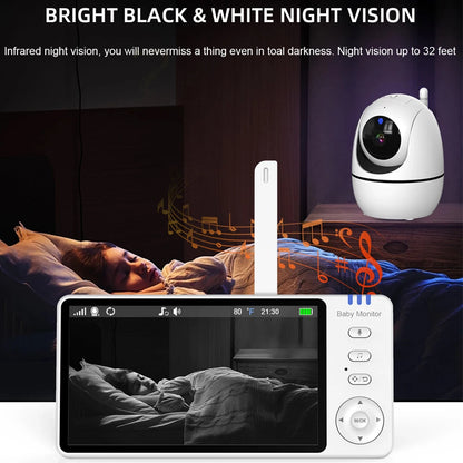 5.0-Inch Video Baby Monitor