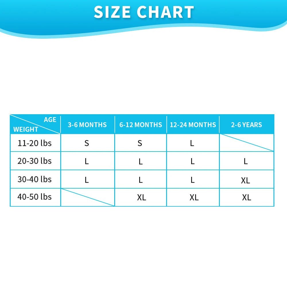 Inflatable Swim Ring for Infants & Toddlers