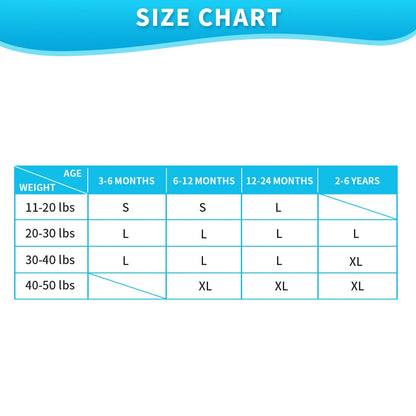 Inflatable Swim Ring for Infants & Toddlers