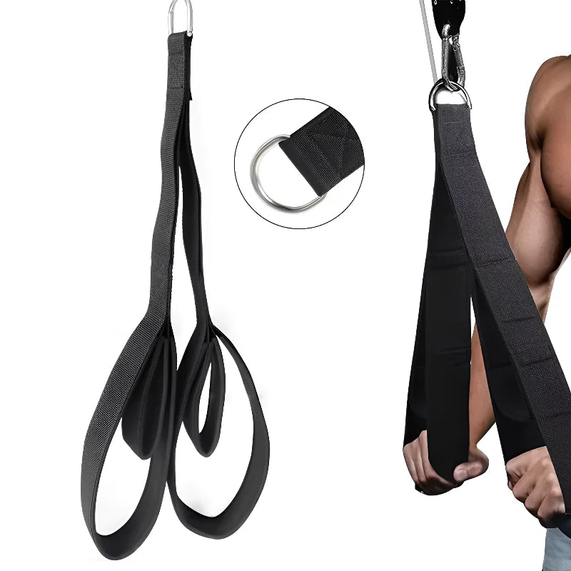 Fitness Tricep Rope Cable Attachment