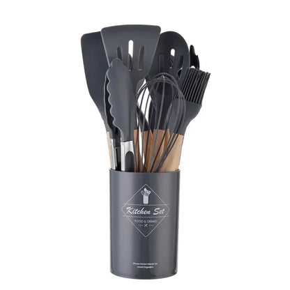 12-Piece Silicone Cooking Utensil Set