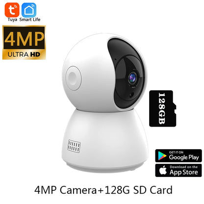 HD 4MP Tuya Smart Mini WiFi Camera