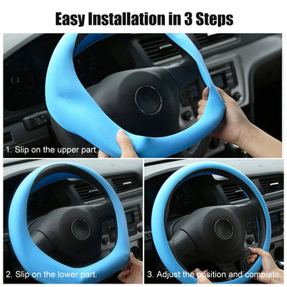 Silicone Car Steering Wheel Cover