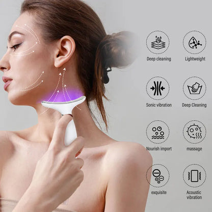 7-Color EMS Facial & Neck Massager