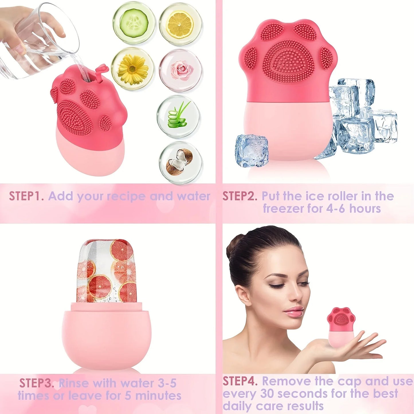 Silicone Beauty Tool for Puffiness Relief & Skin Care