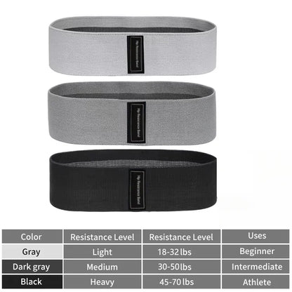 Fabric Resistance Hip & Booty Bands