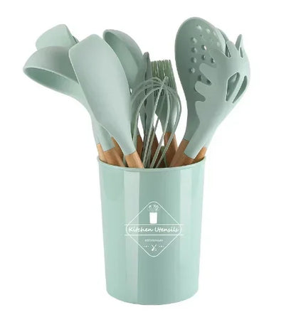 12-Piece Silicone Cooking Utensil Set