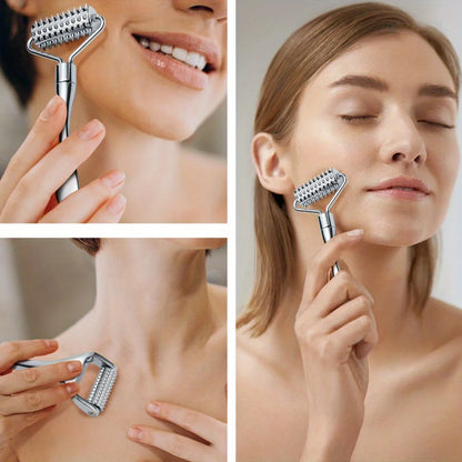 Facial Massage Roller & Gua Sha Tool