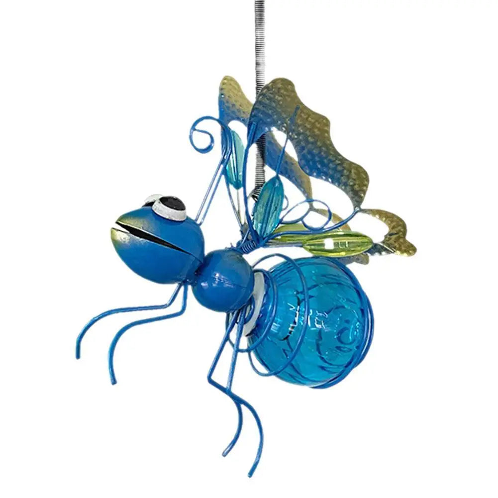 Solar Iron Insect Statue
