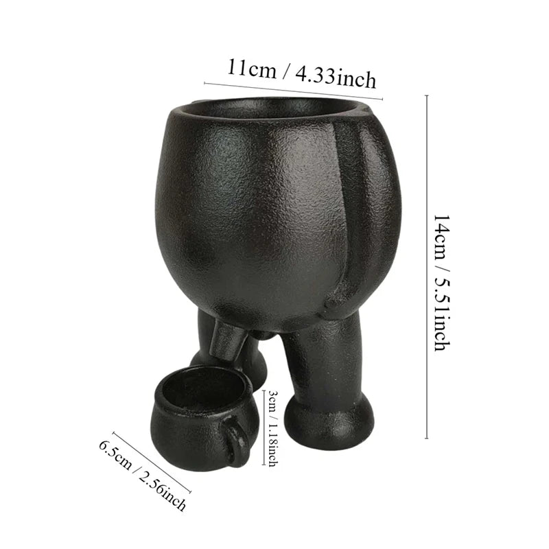 Ceramic Peeing Planter Pot