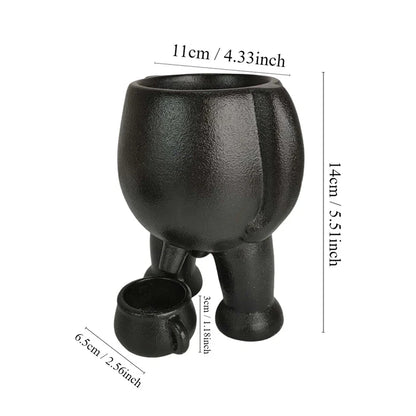 Ceramic Peeing Planter Pot