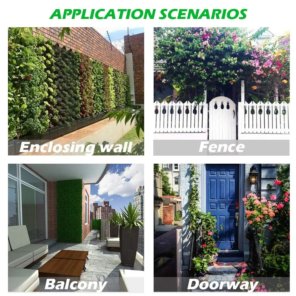 49 Pockets Hanging Vertical Wall Mounted Grow Bags