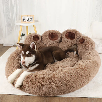 Fluffy Dog & Cat Bed